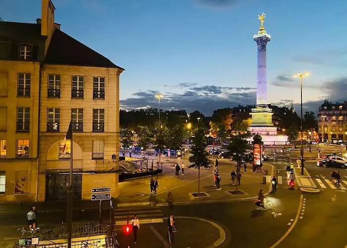 Appartamento At Place Bastille Near Metro And Maris Modern Comfort In The Heart Of Parisian History